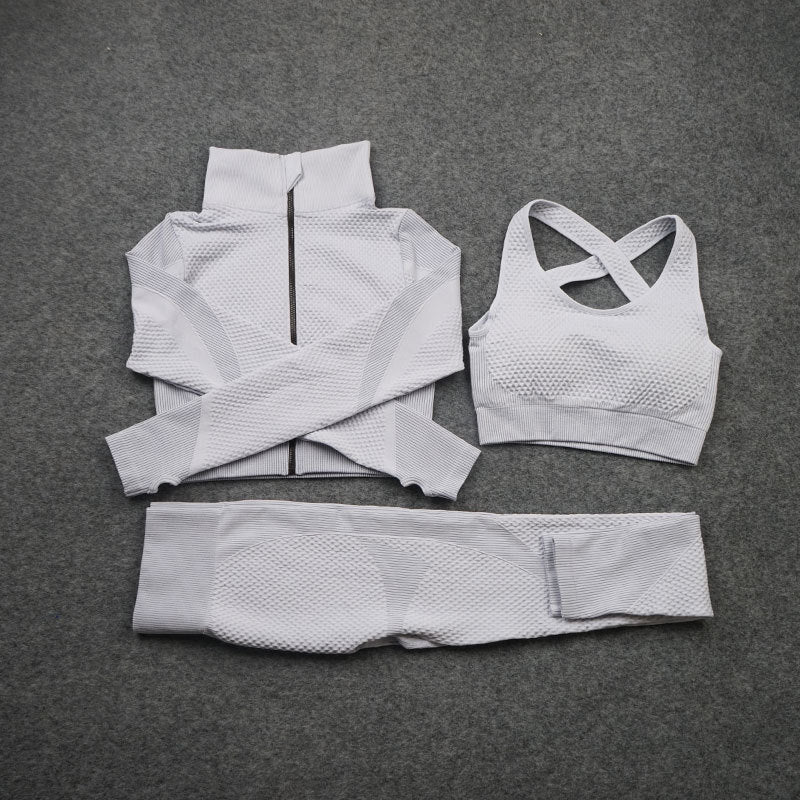 Three-piece Stretch Fitness Pants