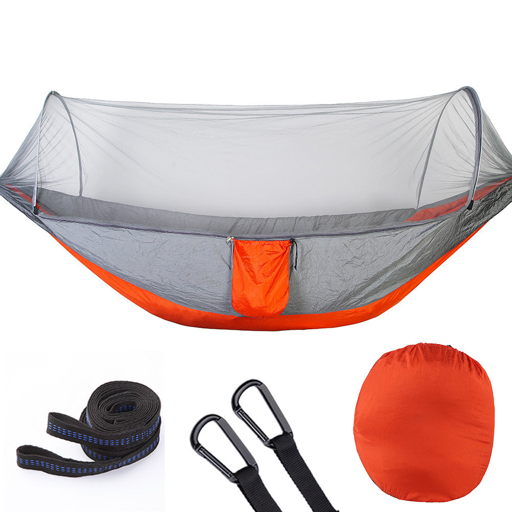 Automatic Quick Opening Hammock With Mosquito Net