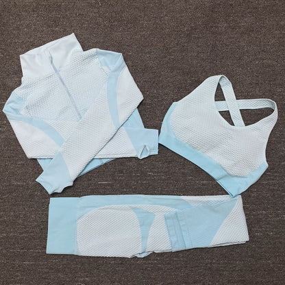 Three-piece Stretch Fitness Pants