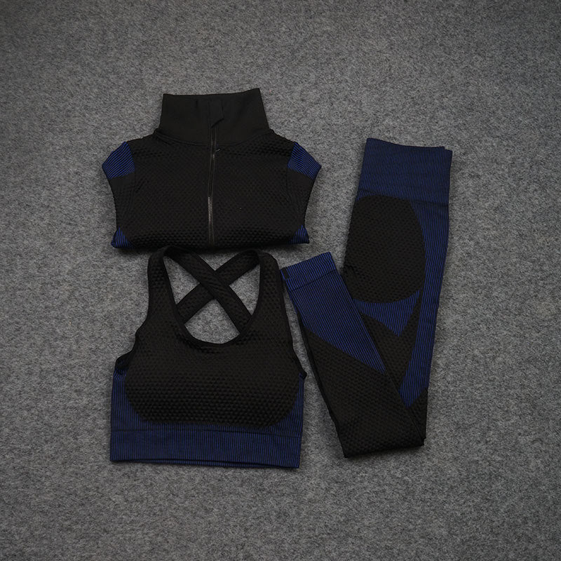 Three-piece Stretch Fitness Pants