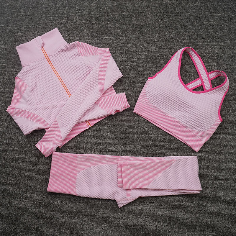 Three-piece Stretch Fitness Pants